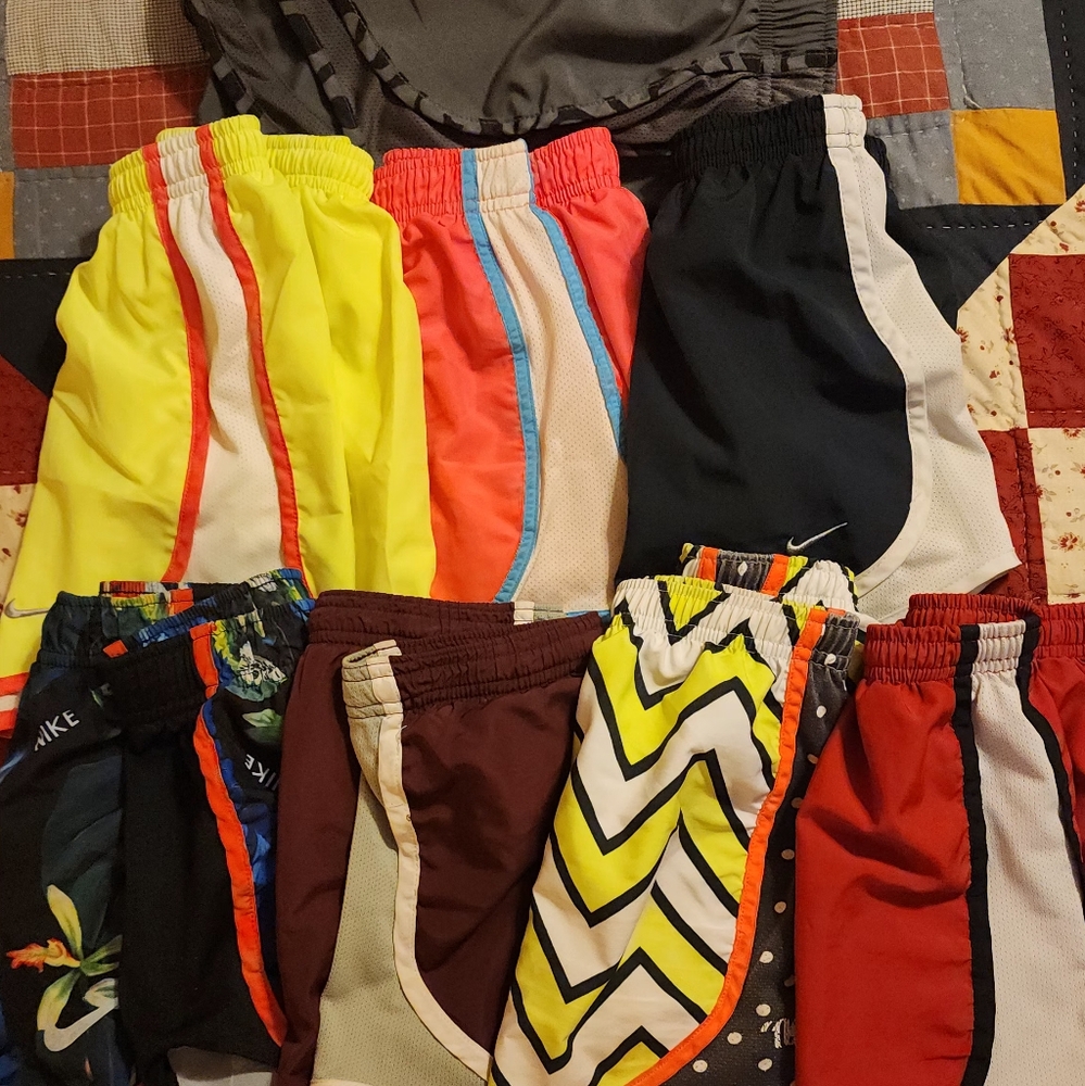 EUC, 8 Pairs of Nike Dri-Fit Shorts